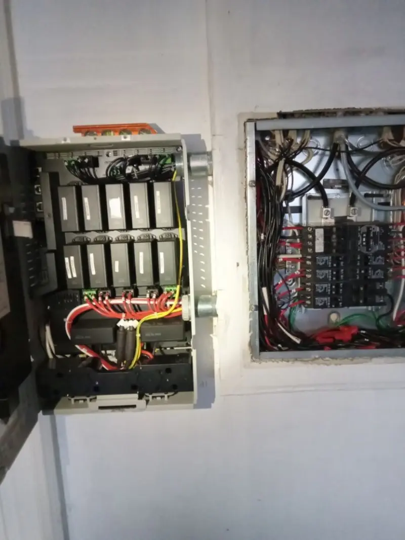 Electrical panel upgrade completed for Ring Doorbell Installation in Richlands